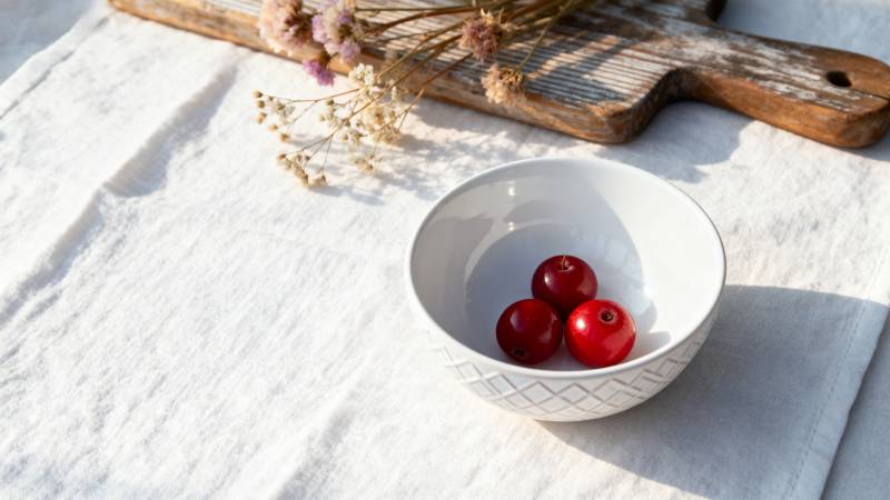 红果静物图图片