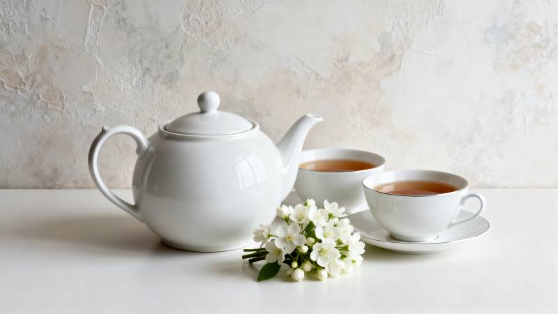 茶香四溢 静谧时光图片