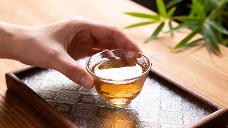 品茶静心时刻图片