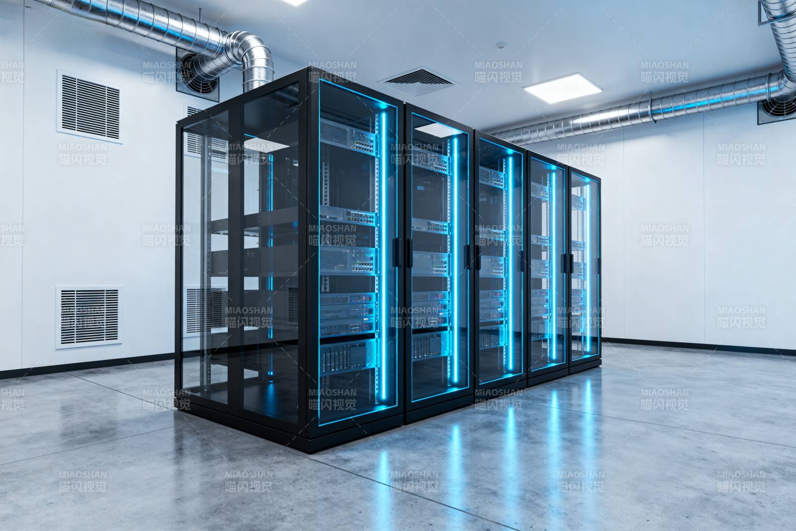 数据中心机柜图片