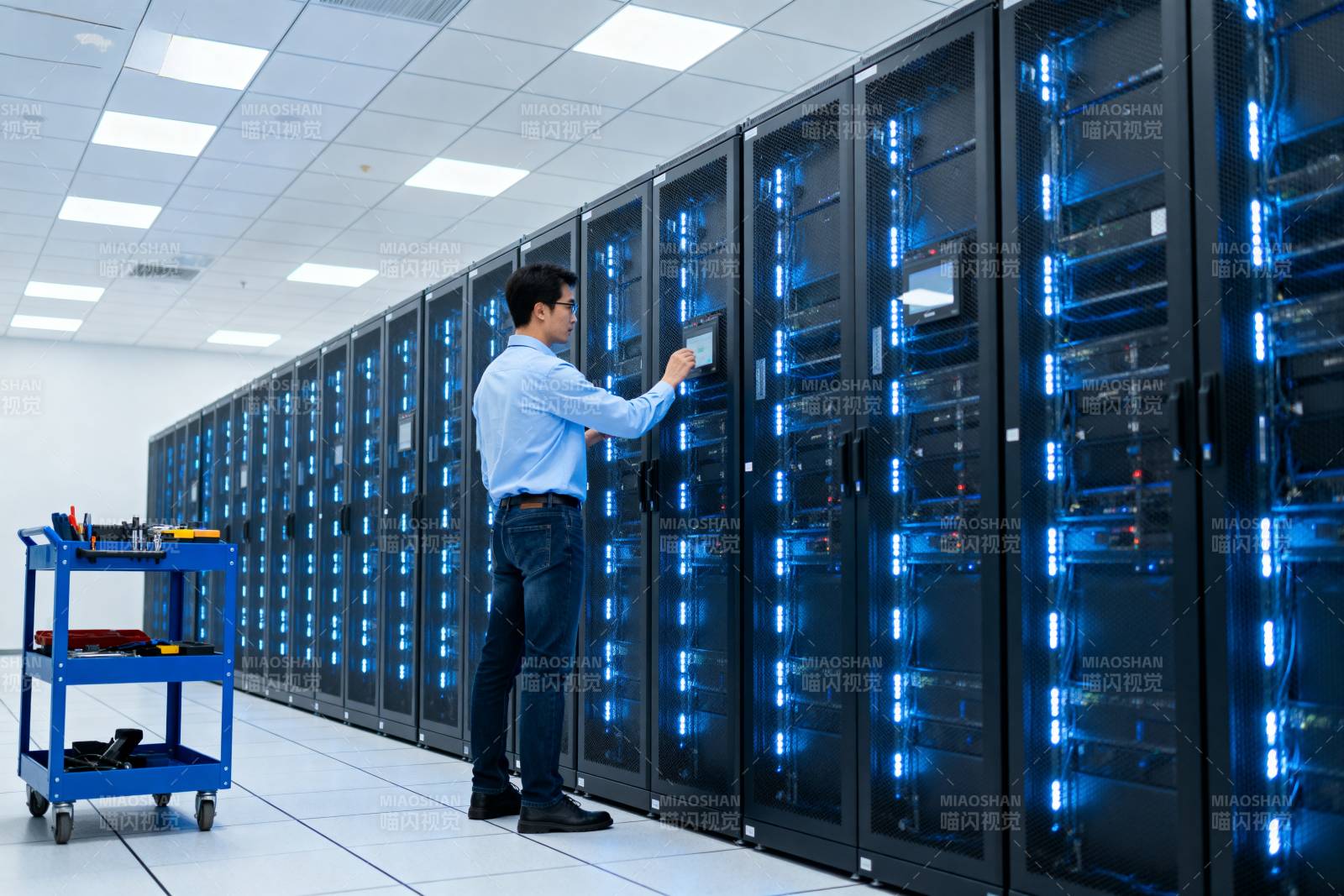 数据中心运维现场图片