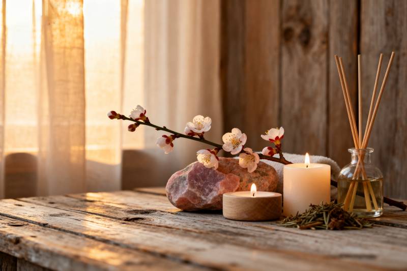 静谧禅意角落图片