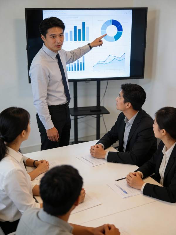 商务会议分析图表图片