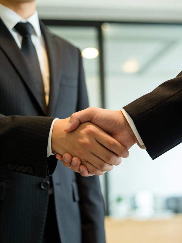商务握手合作图片