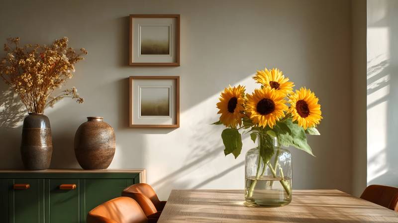 向日葵静谧时光图片