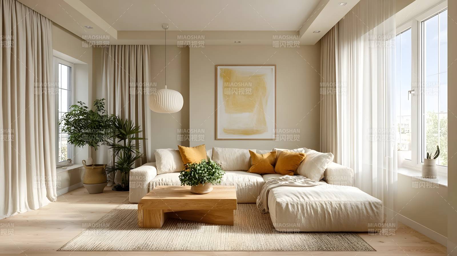 温馨现代客厅设计图片