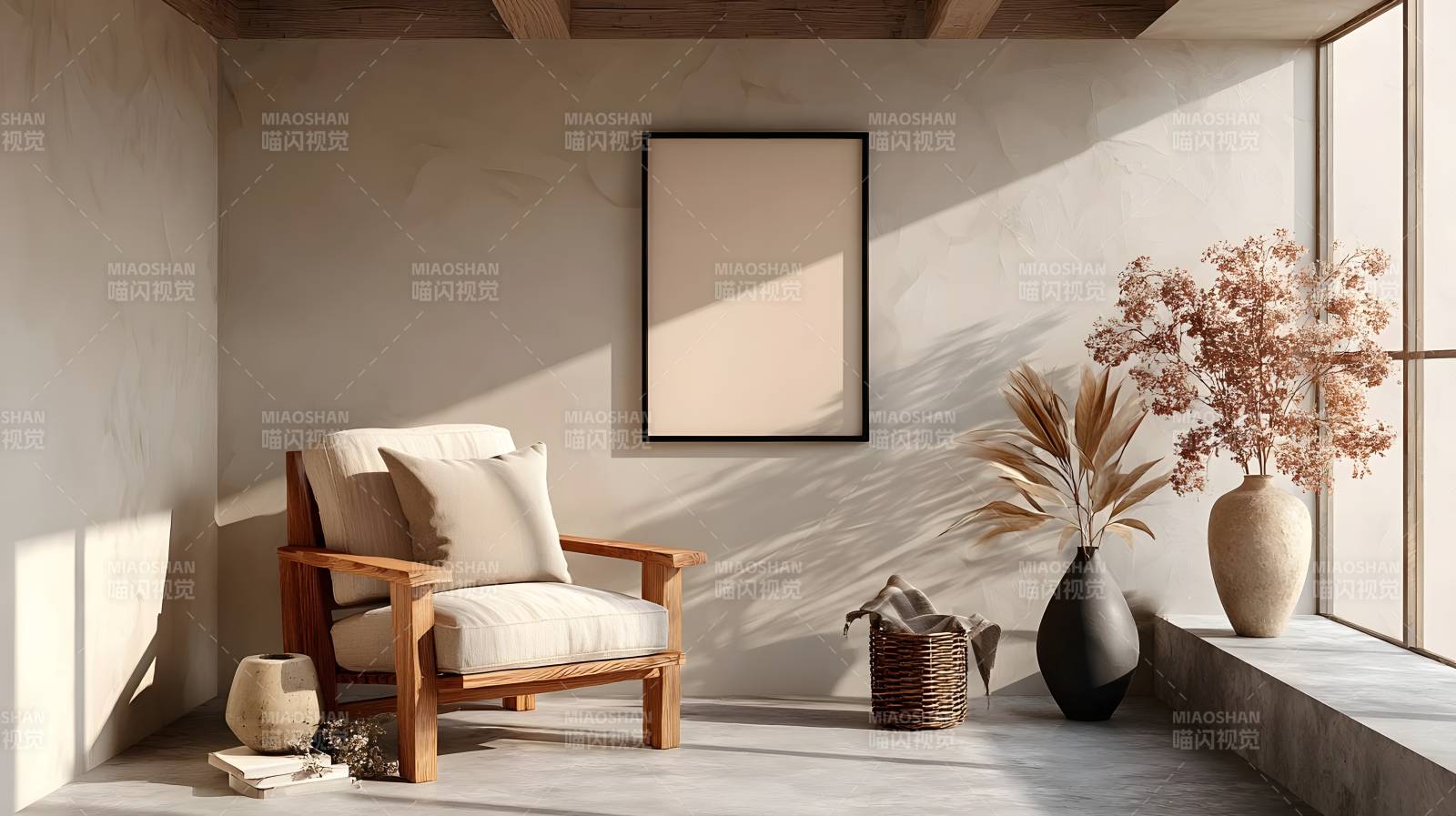 静谧角落 阳光相伴图片