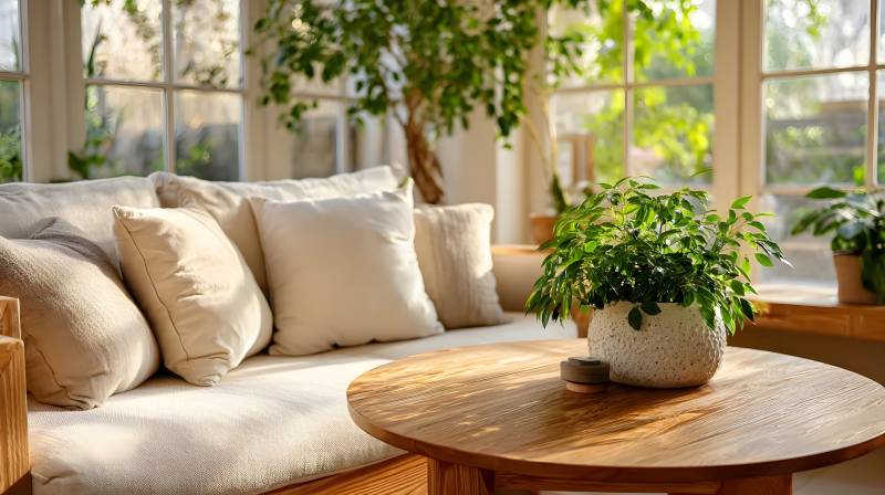 阳光下的温馨角落图片