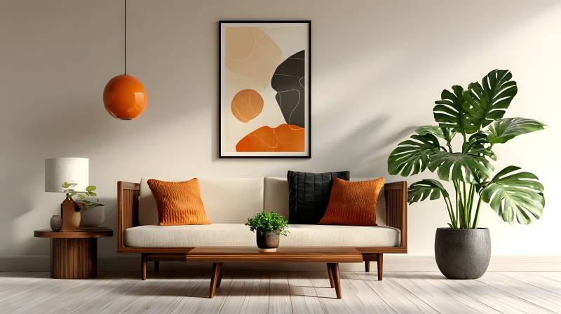 现代简约客厅装饰图片