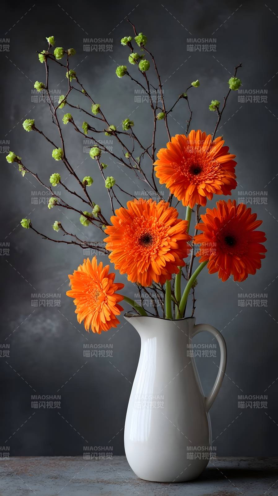 橙花静谧之美图片