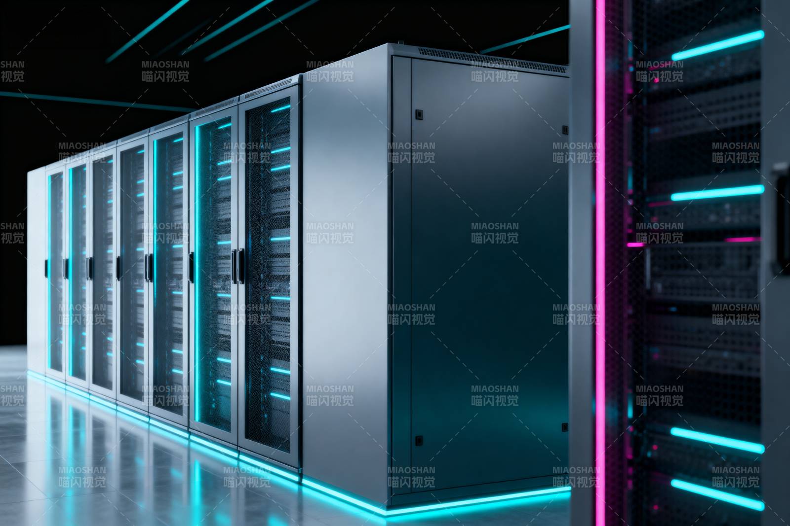 数据中心机柜图片