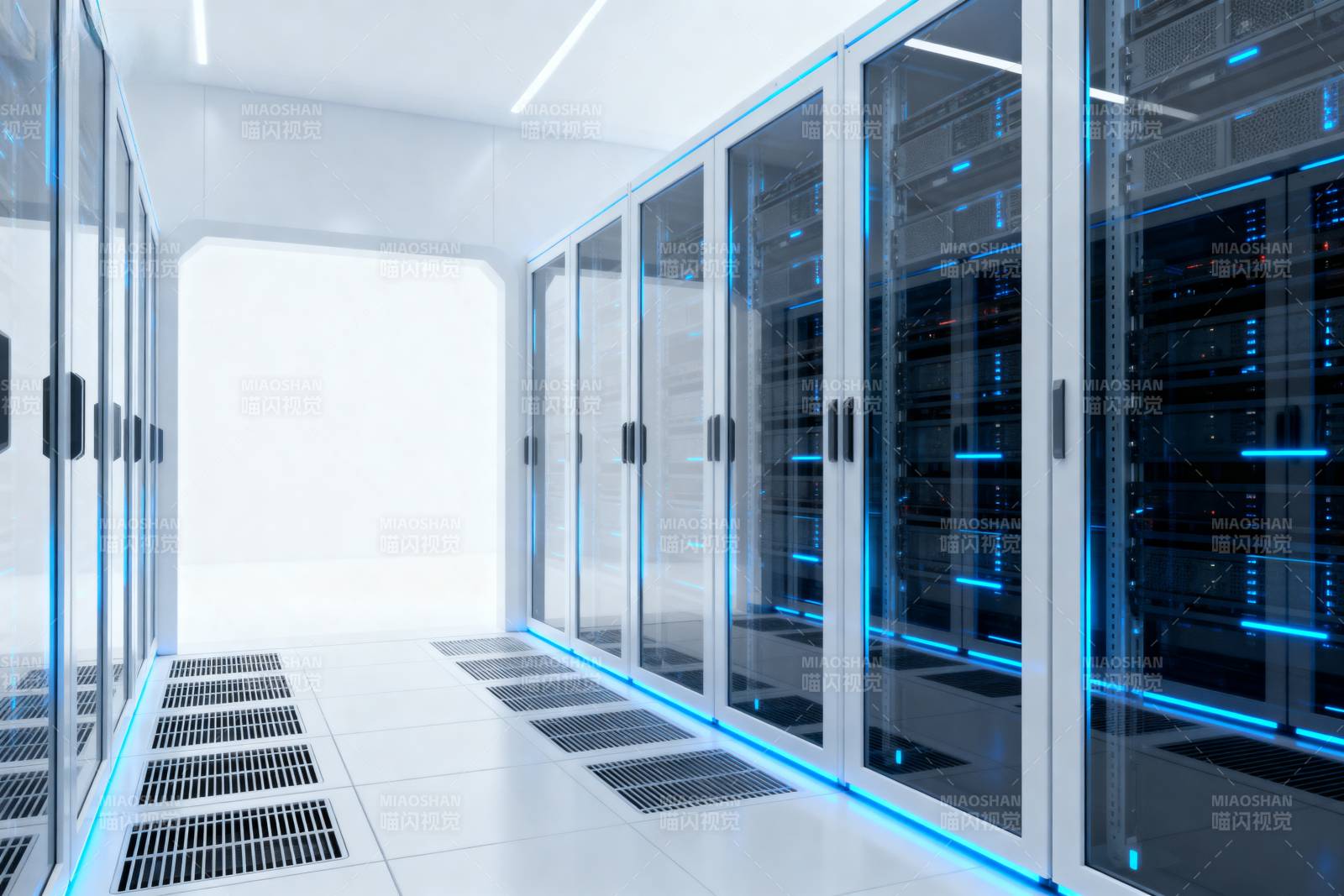 现代化数据中心机房图片