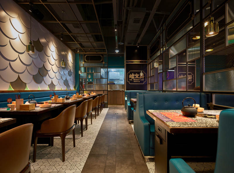 雅致日式餐厅内部图片