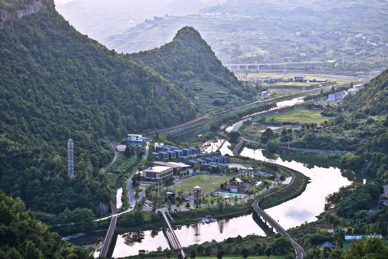 浙江绍兴新昌十九峰景区图片