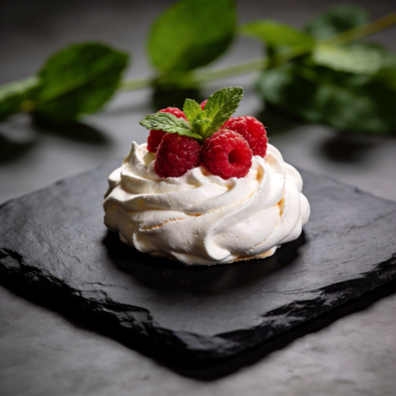 莓香奶油小蛋糕图片