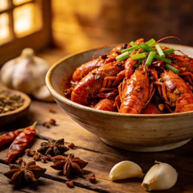 麻辣小龙虾图片