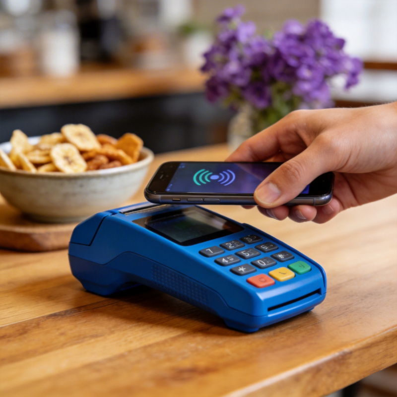 手机支付便捷生活图片