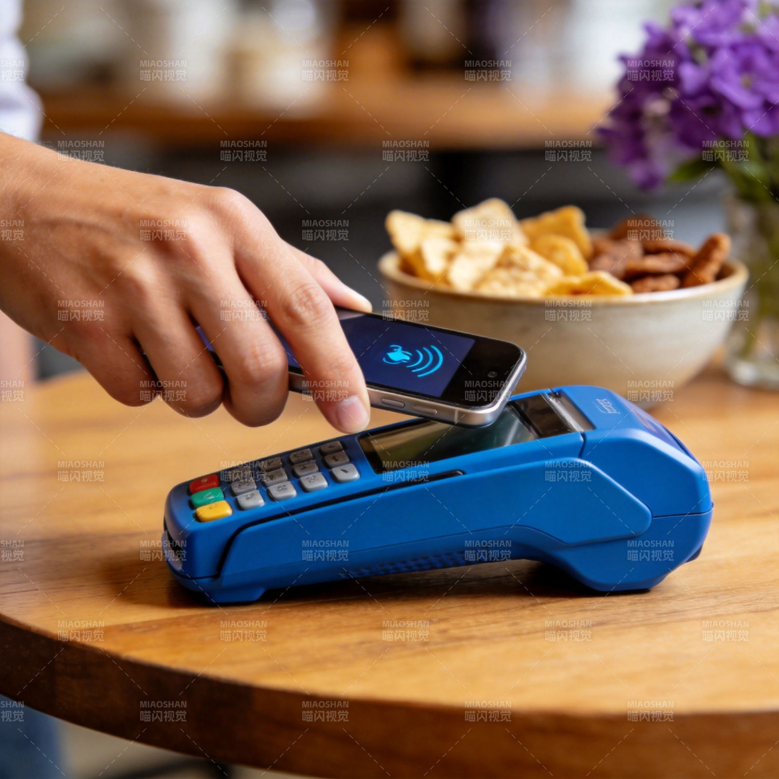 手机支付便捷生活图片