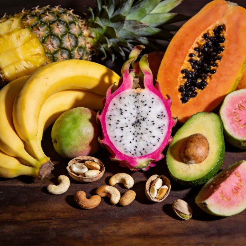 热带水果盛宴图片