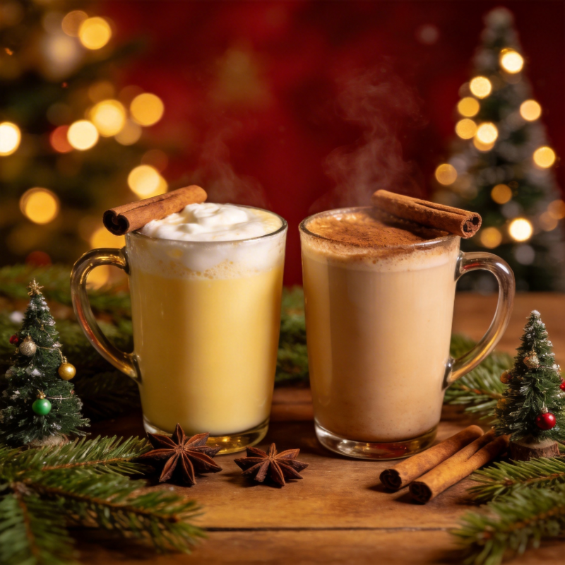 圣诞热饮暖心相伴图片