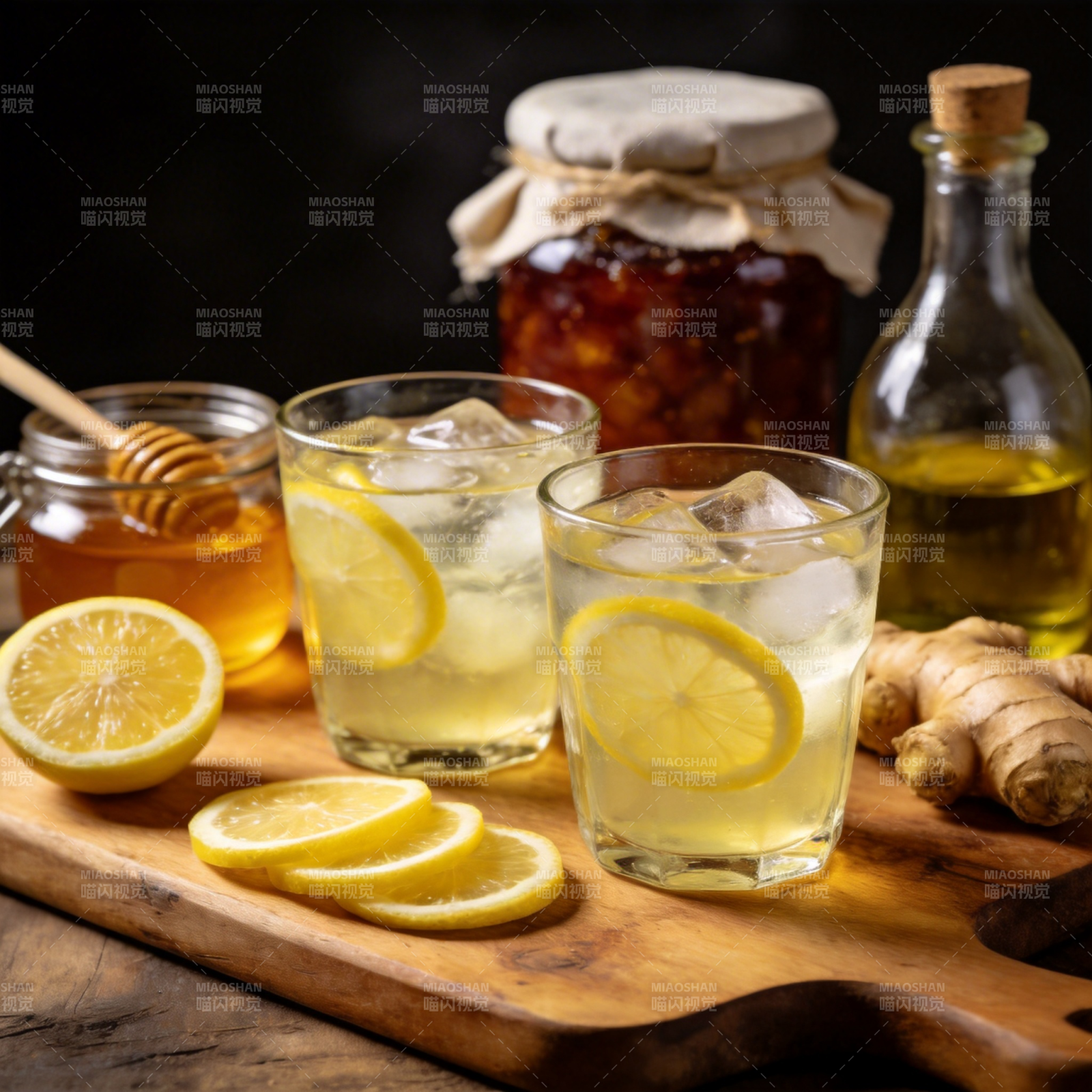 柠檬蜂蜜饮图片