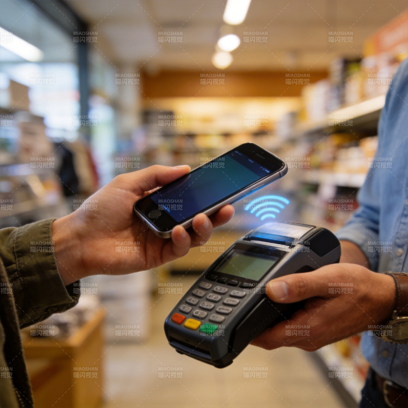 手机支付便捷体验图片