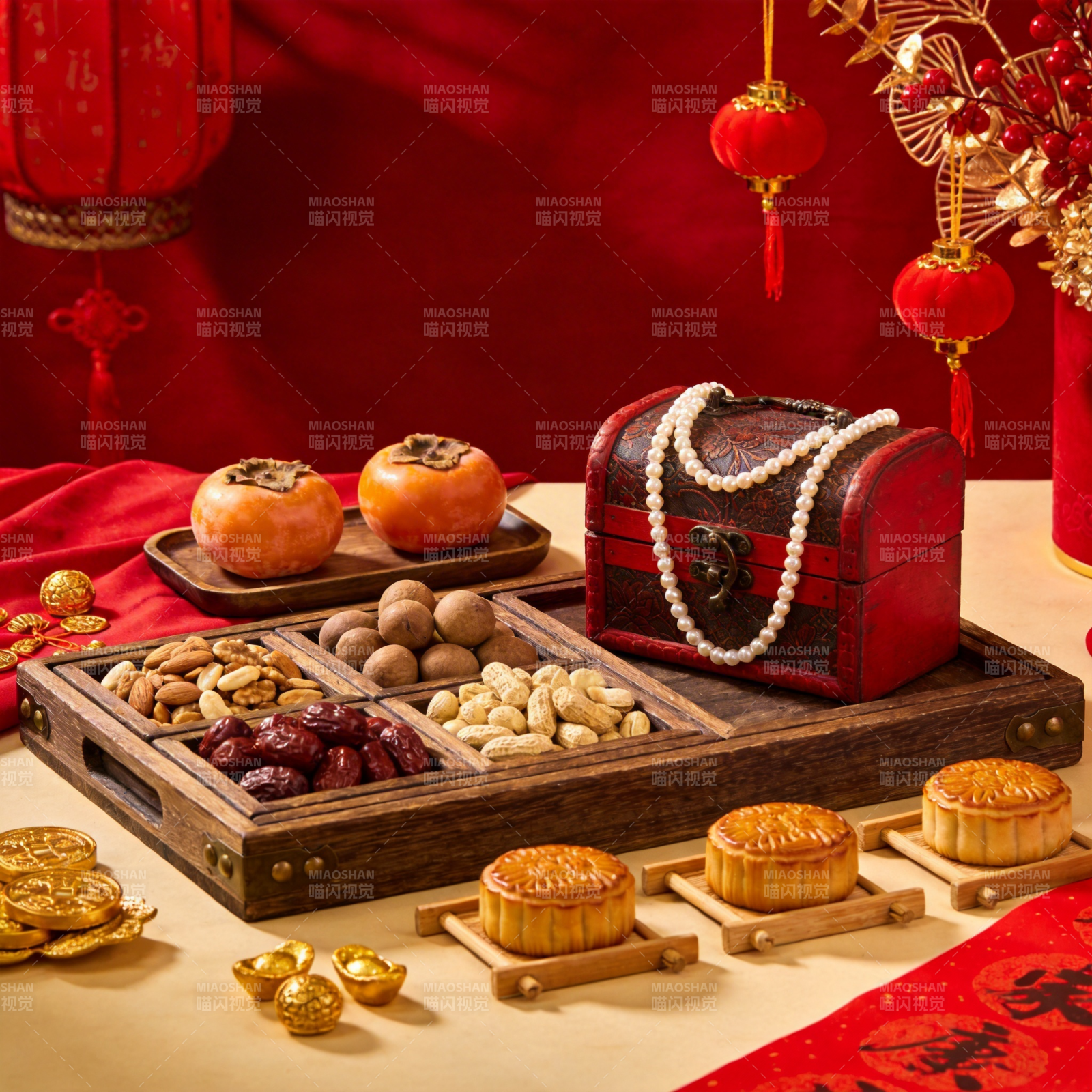 中秋佳节团圆宴图片