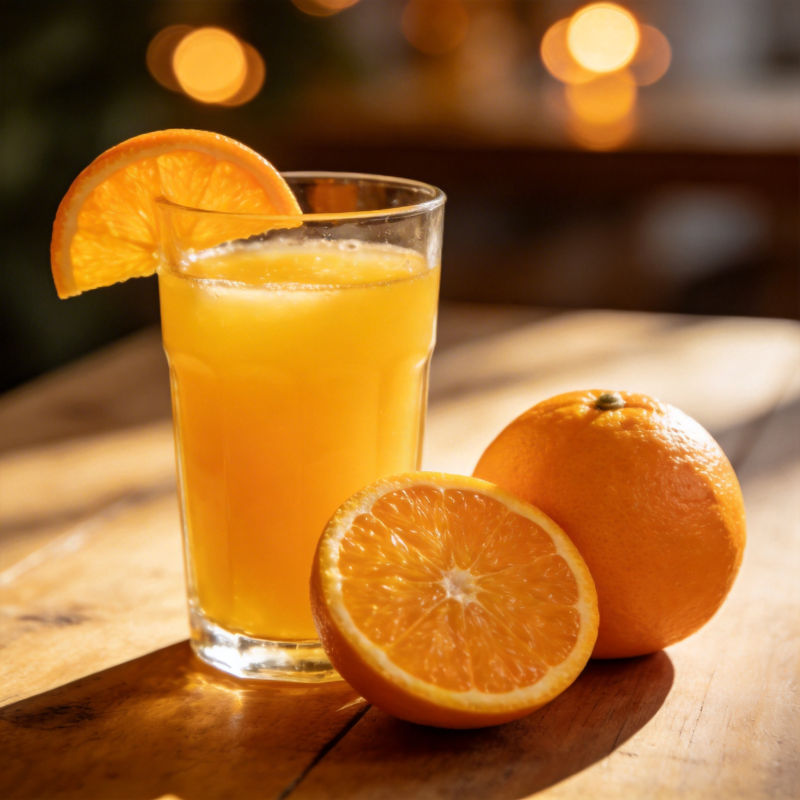 橙汁饮品 清新怡人图片