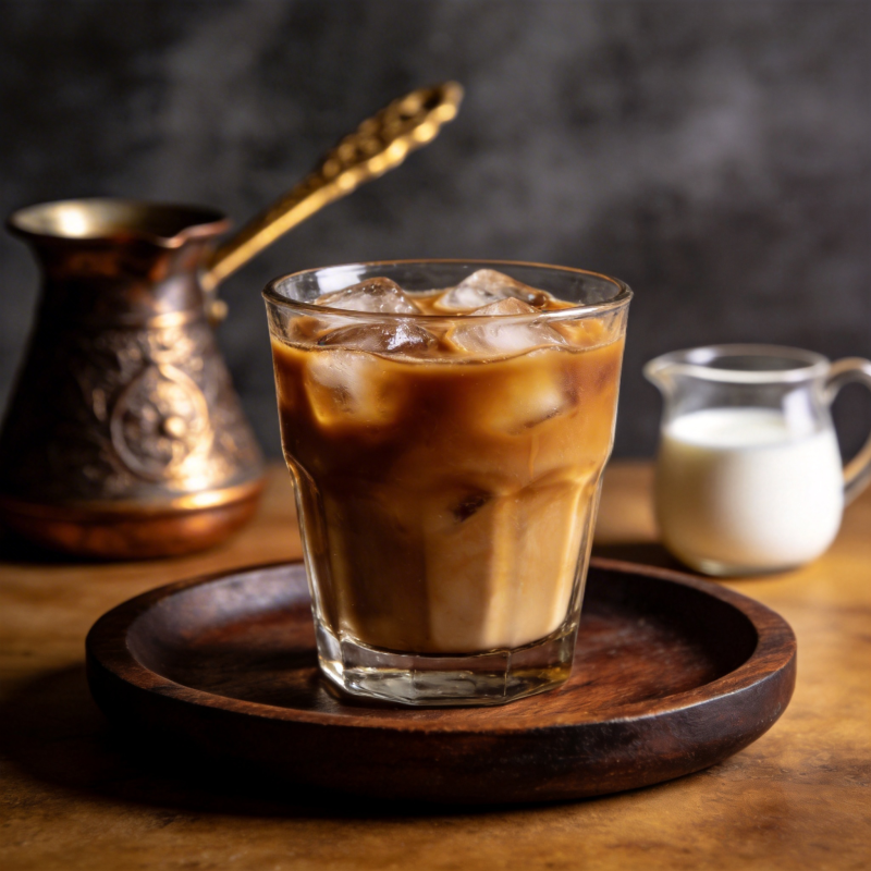 冰咖啡 醇香四溢图片