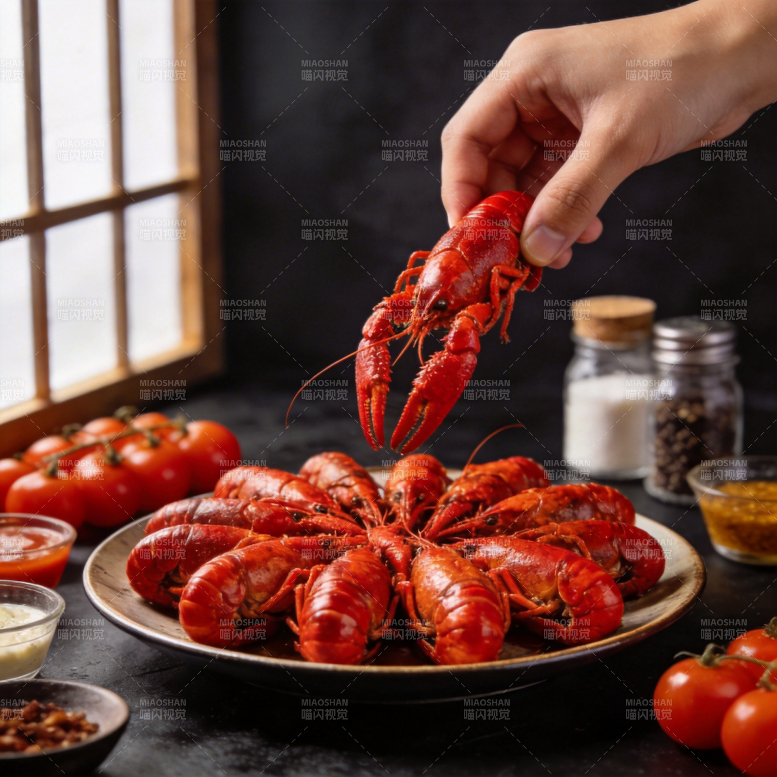 美味小龙虾盛宴图片