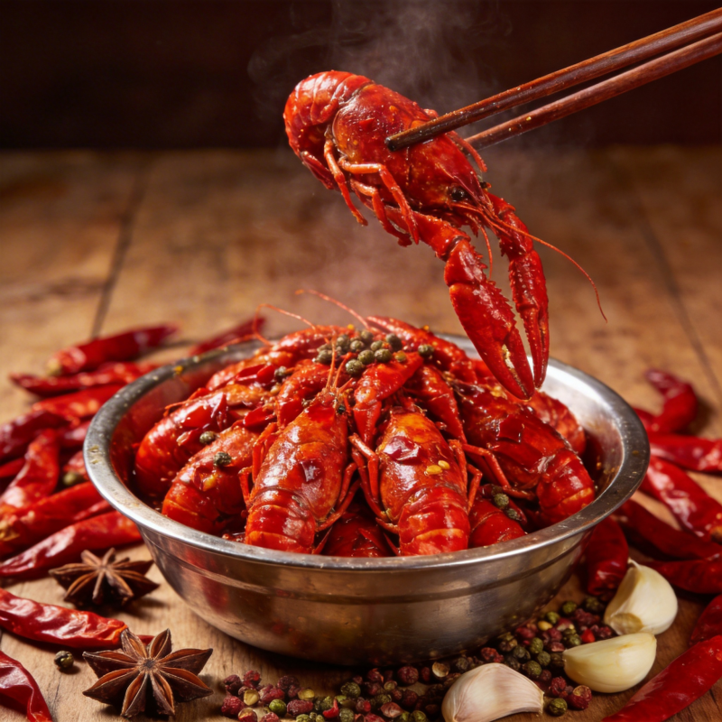 麻辣小龙虾图片