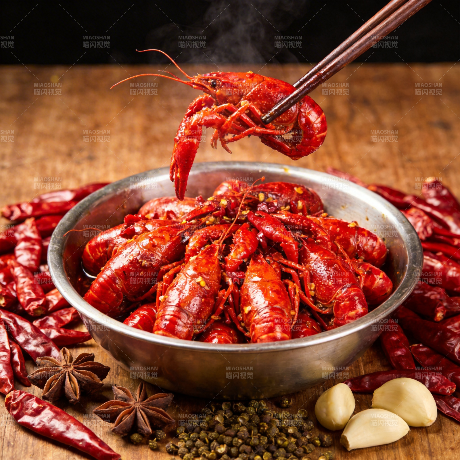 麻辣小龙虾图片