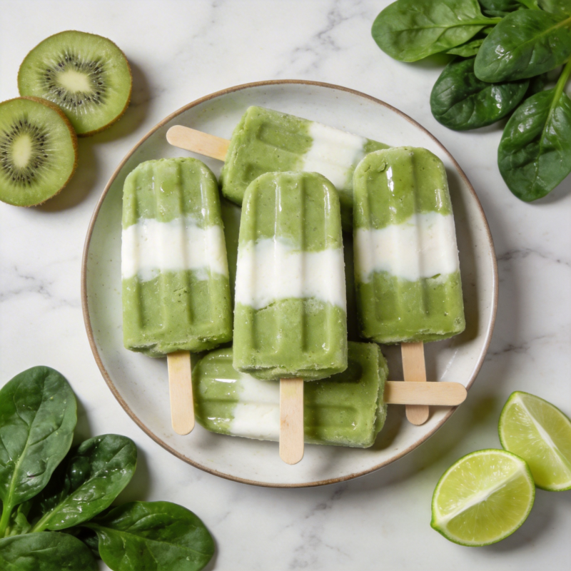 绿色冰棒 清新美味图片
