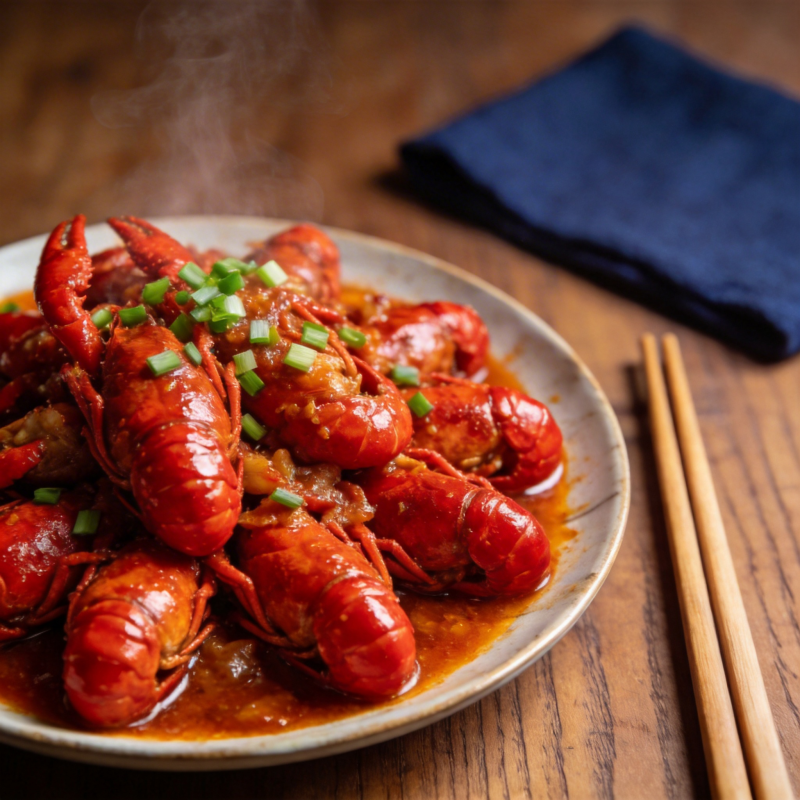 香辣小龙虾图片
