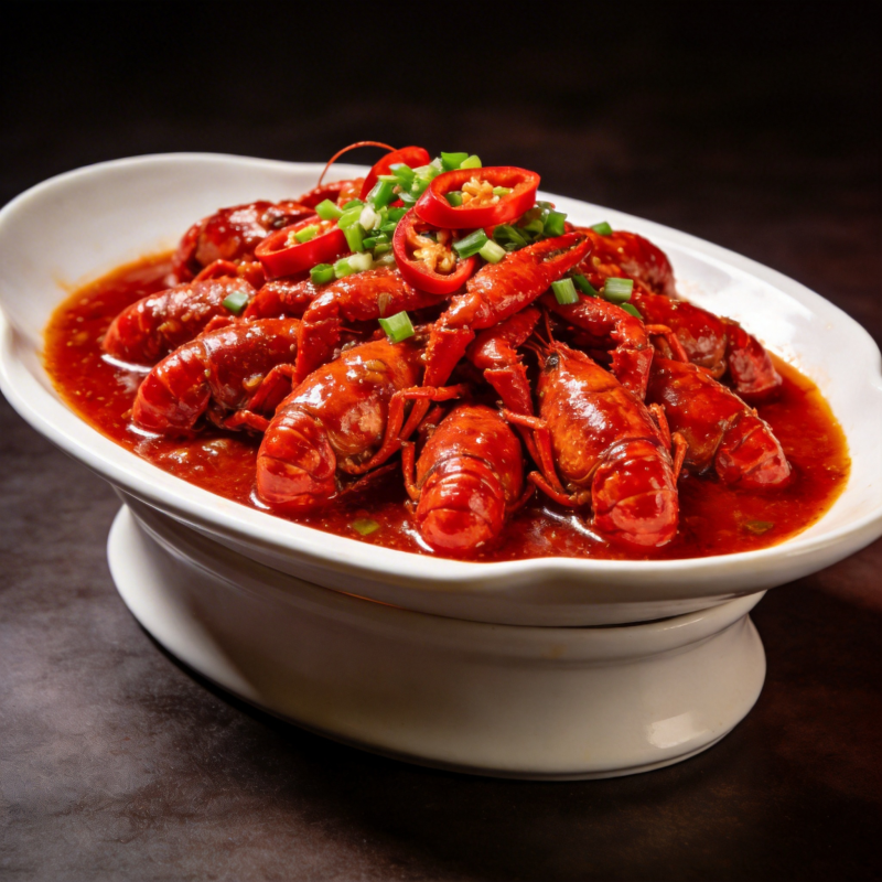 麻辣小龙虾图片