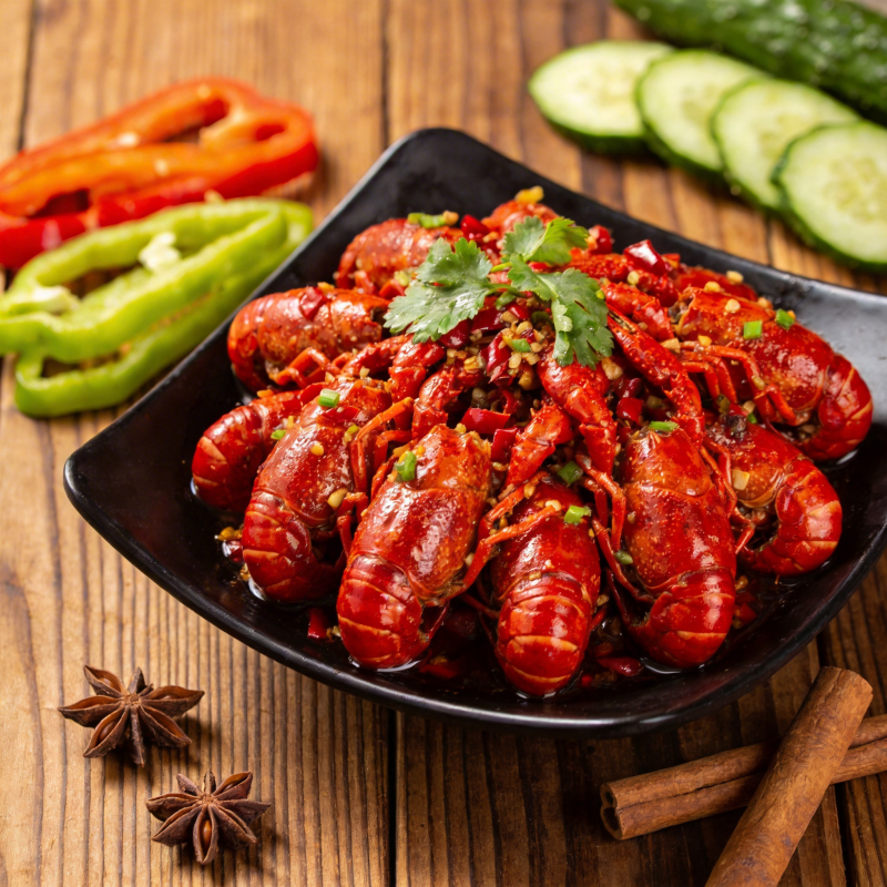 香辣小龙虾图片