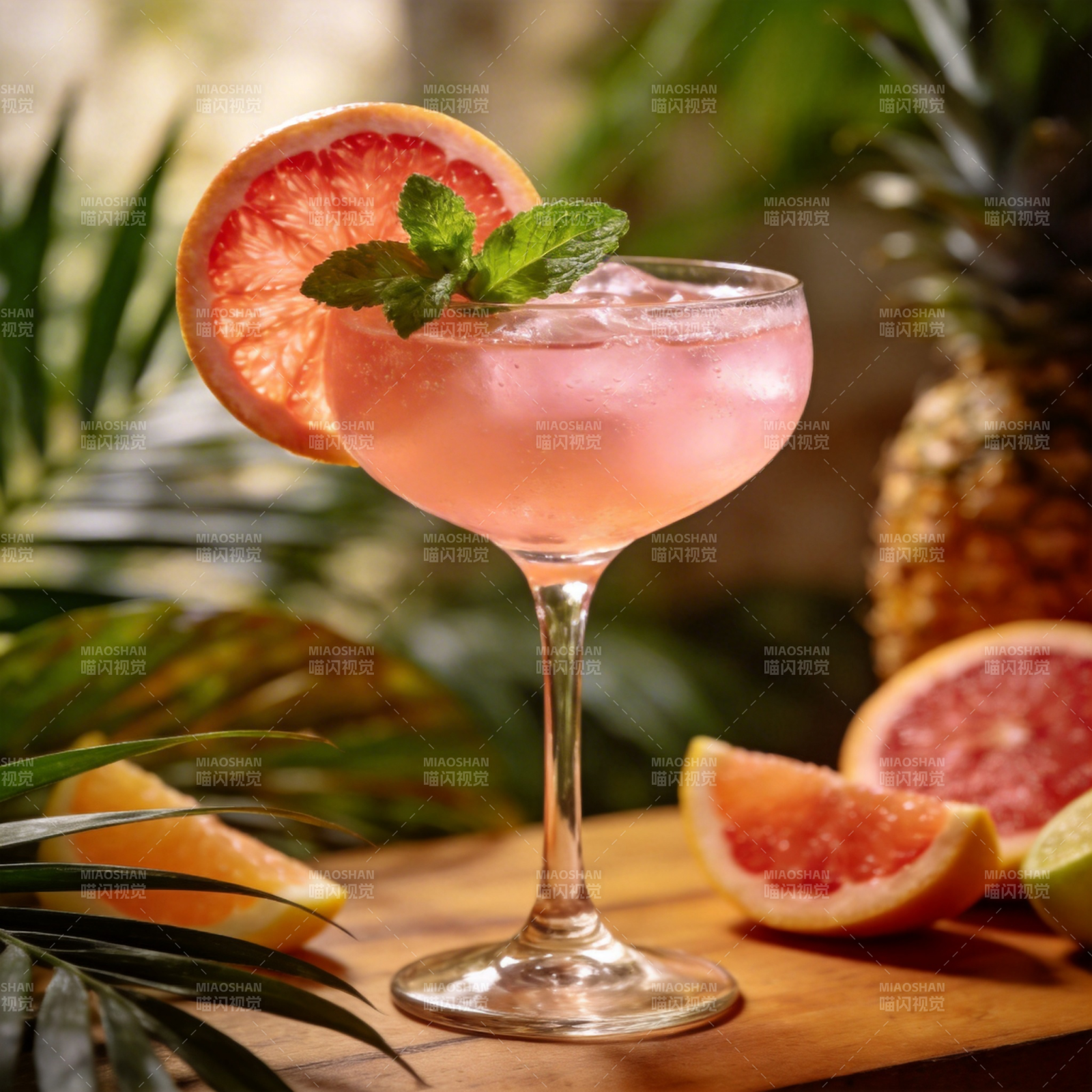 热带风情鸡尾酒图片