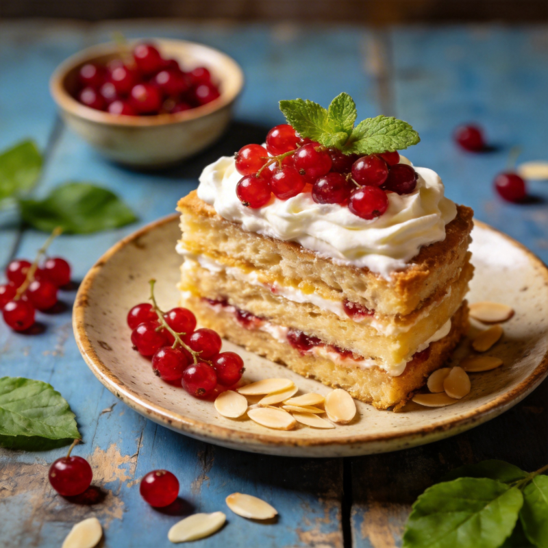 红果奶油蛋糕图片