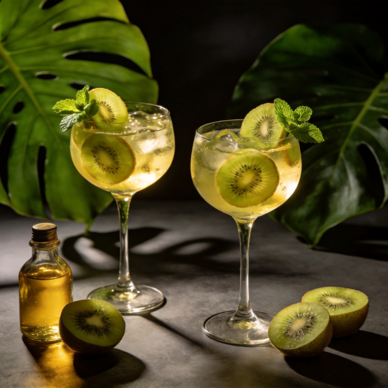 奇异果鸡尾酒图片