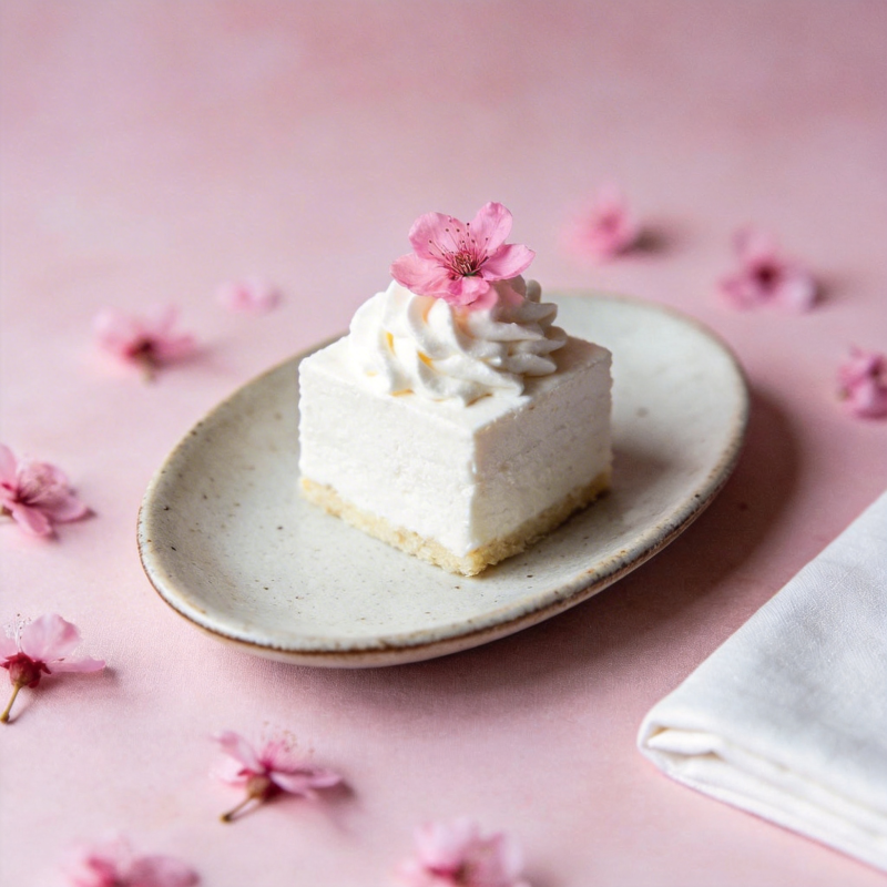 樱花奶油蛋糕图片