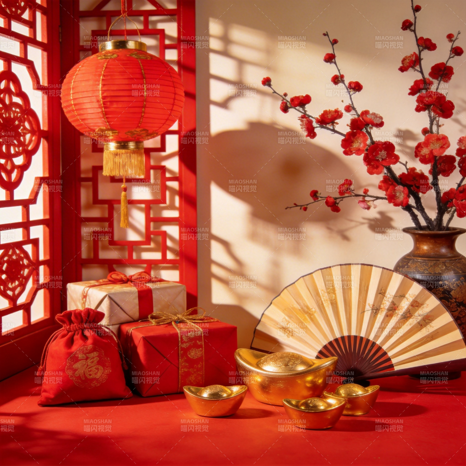 新春喜庆布置图片