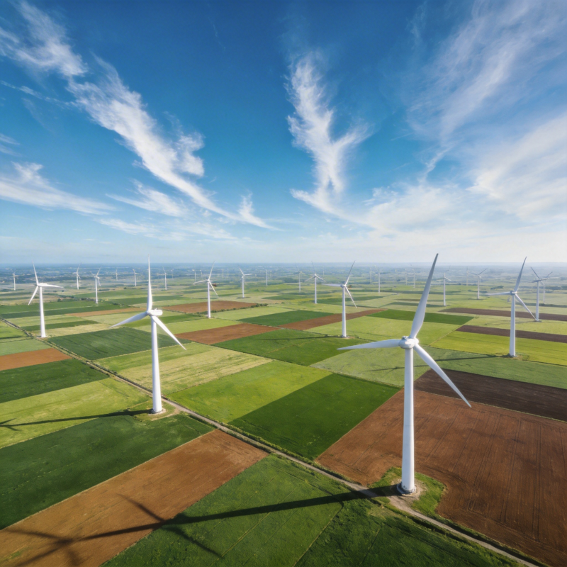 风车田野风光图片