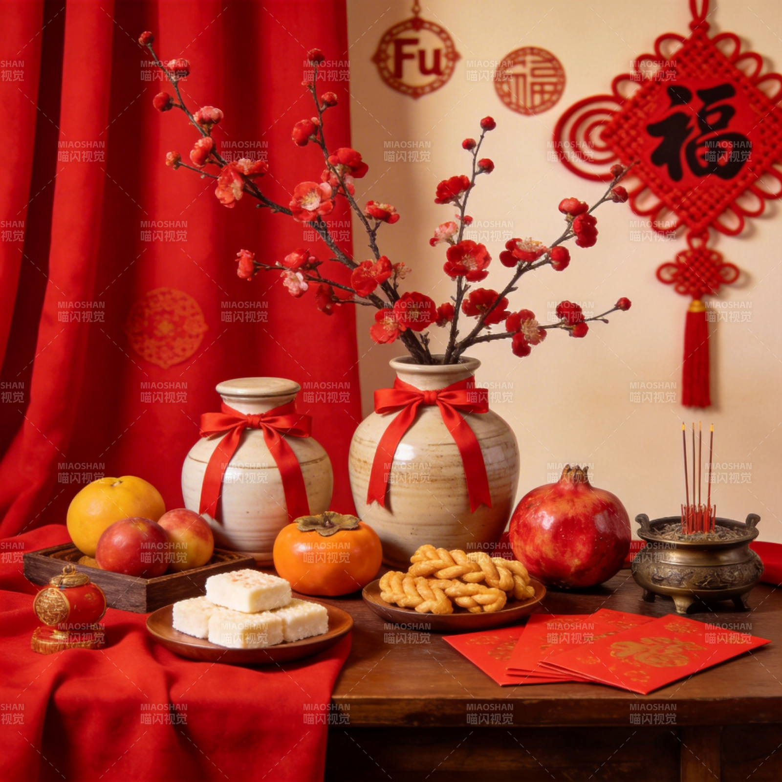 新春佳节团圆宴图片