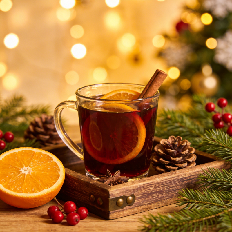 暖心圣诞热饮图片