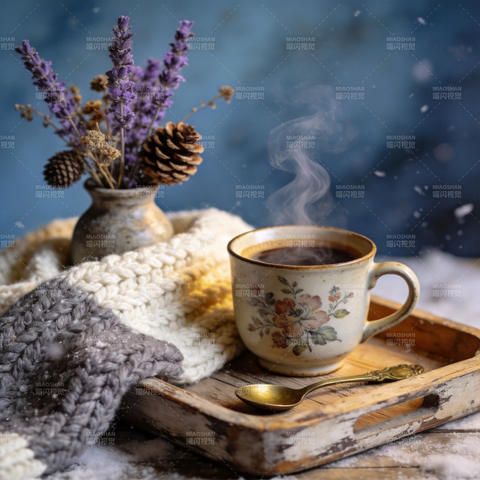 冬日暖茶时光图片