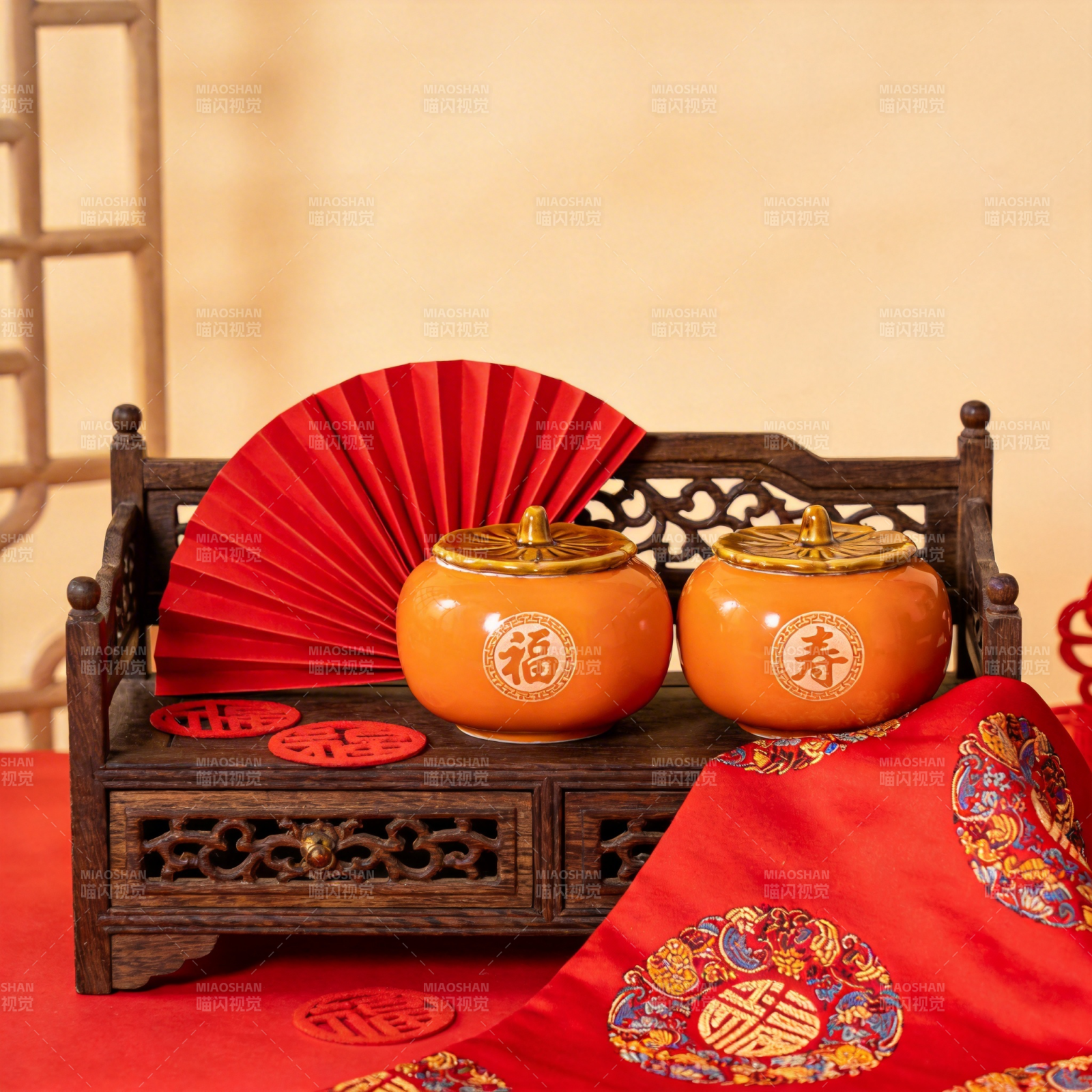 福寿双全 吉祥如意图片