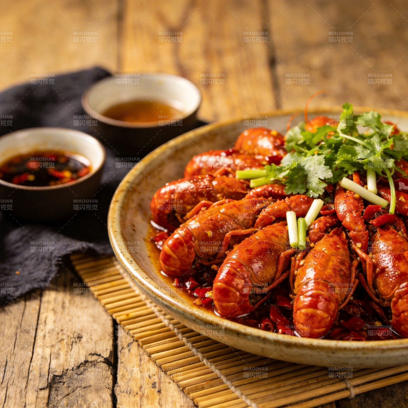 麻辣小龙虾盛宴图片