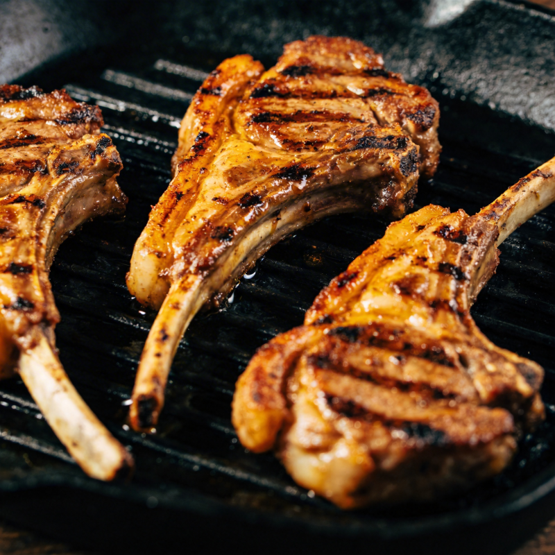 烤羊排 香嫩多汁图片