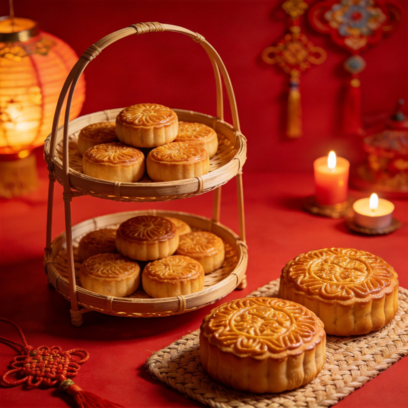 中秋月饼礼盒图片