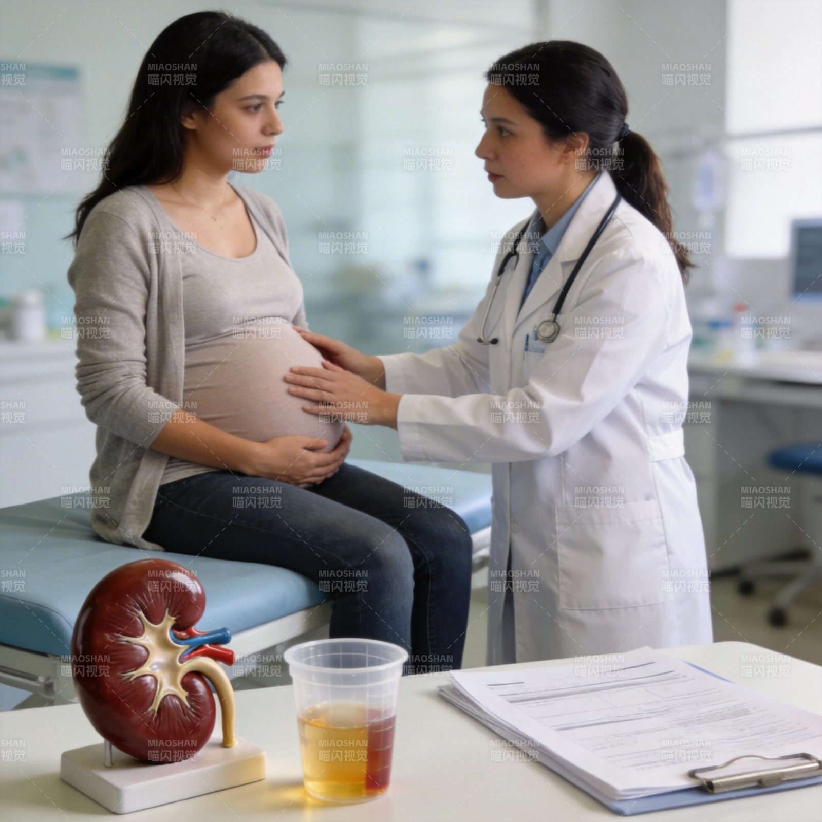 孕期健康检查图片